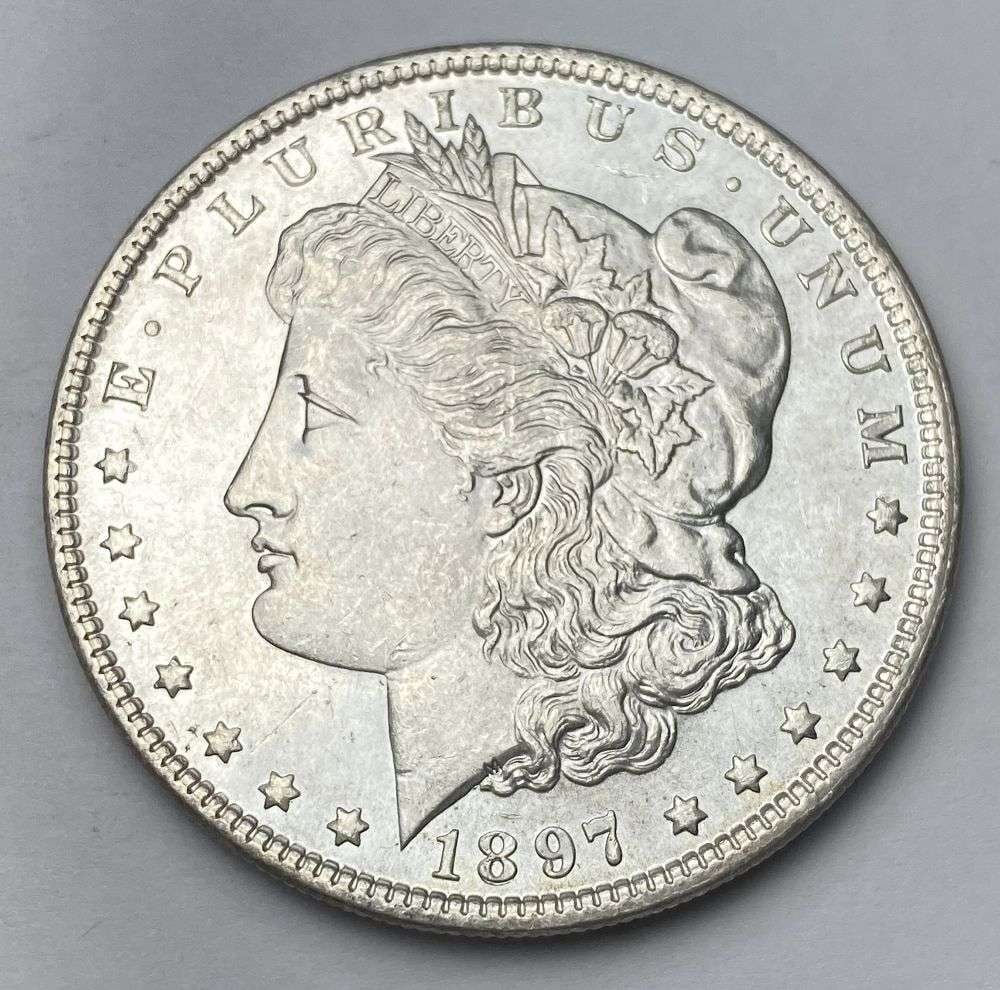 1897 Morgan Silver Dollar MS65 (1 of 2)