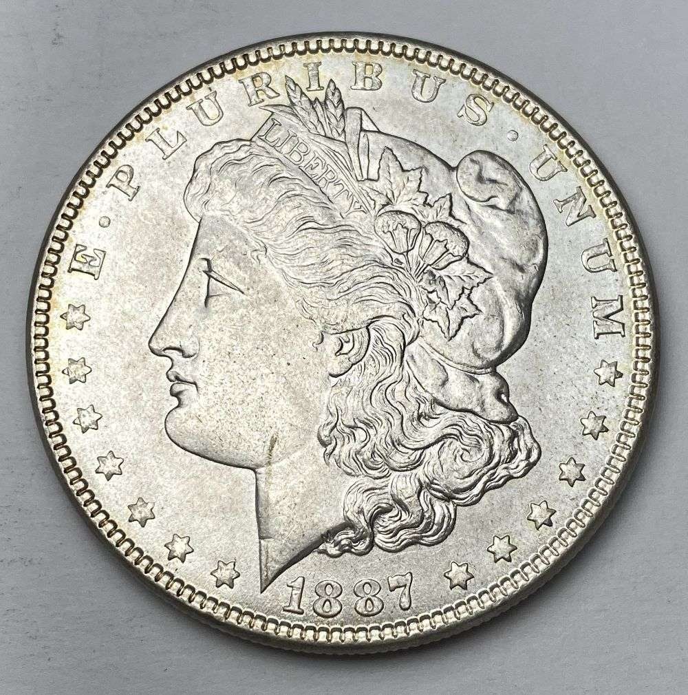 1887 Morgan Silver Dollar MS65 (1 of 2)