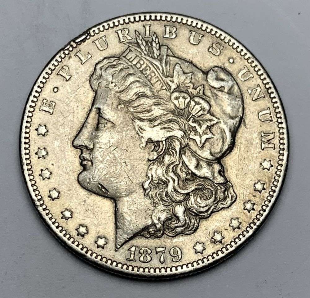 1879-S Rev. 78 Morgan Silver Dollar XF Details (1 of 2)