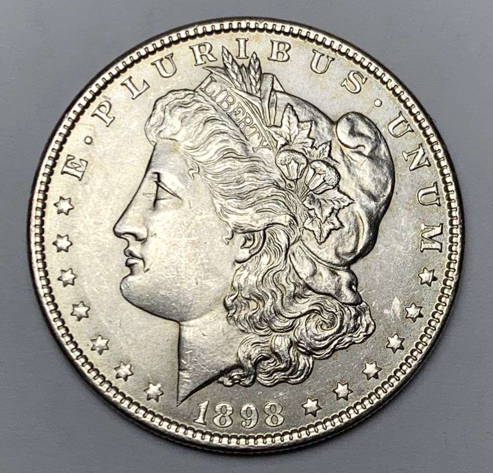 1898 Morgan Silver Dollar MS65 (1 of 2)