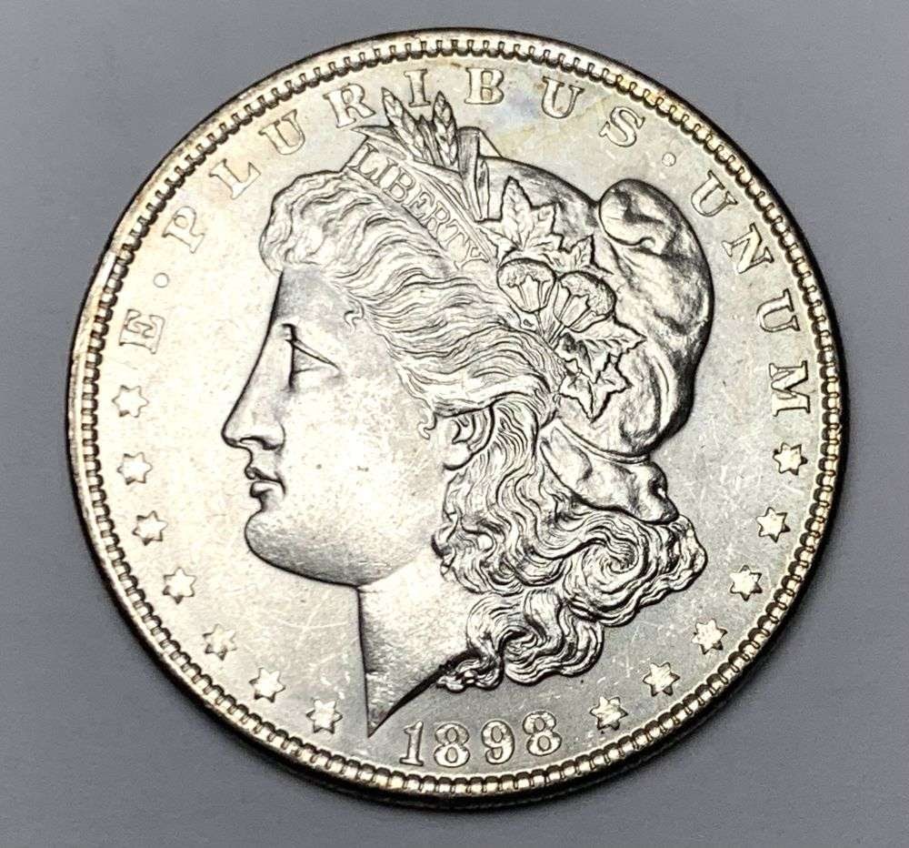 1898 Morgan Silver Dollar MS65 (1 of 2)