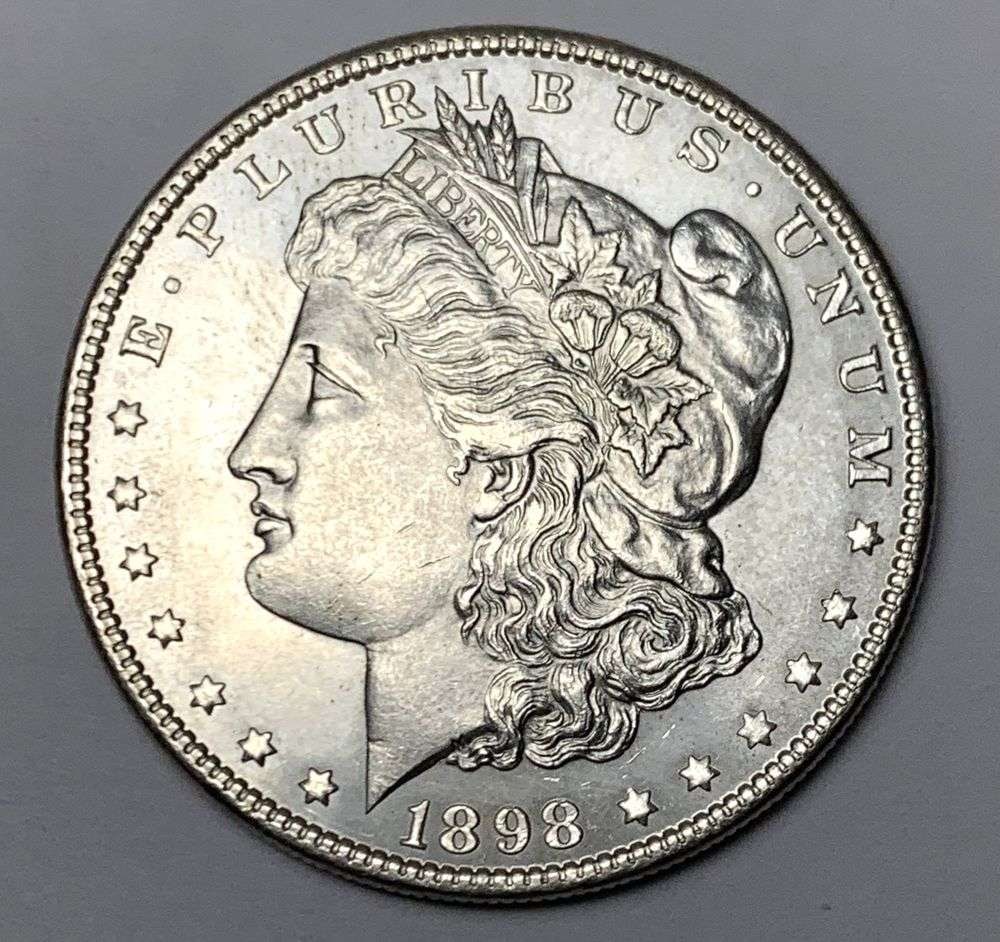 1898 Morgan Silver Dollar MS65 (1 of 2)