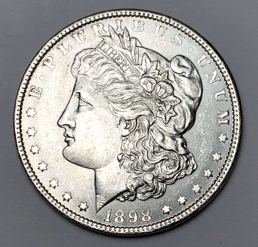 1898 Morgan Silver Dollar MS65 (1 of 2)