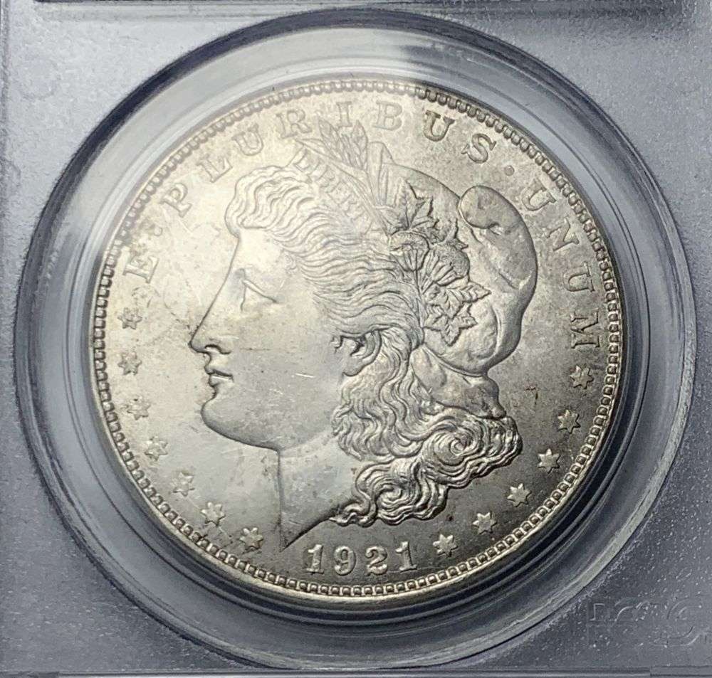 1921-D Morgan Silver Dollar PCGS MS64 (1 of 4)