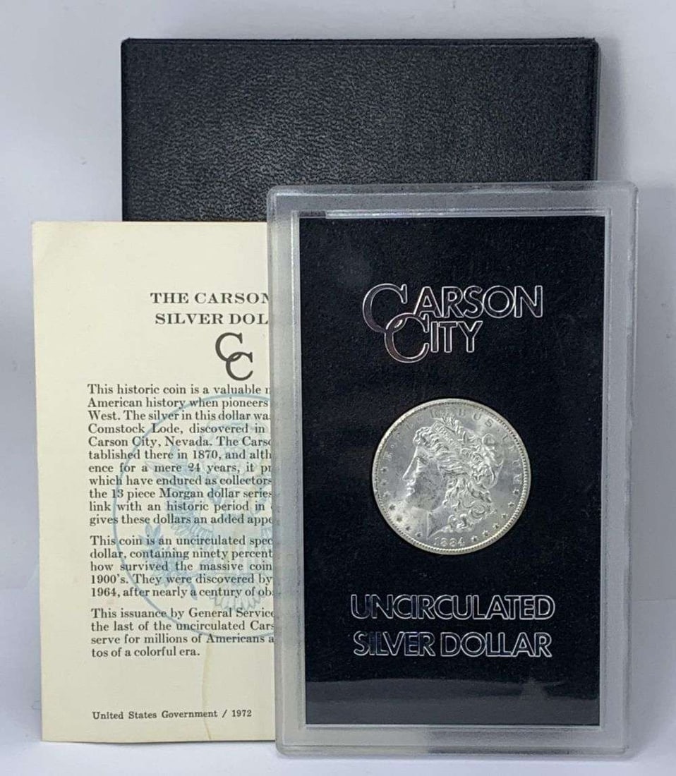 1884-CC Morgan Silver Dollar MS63 GSA (1 of 6)