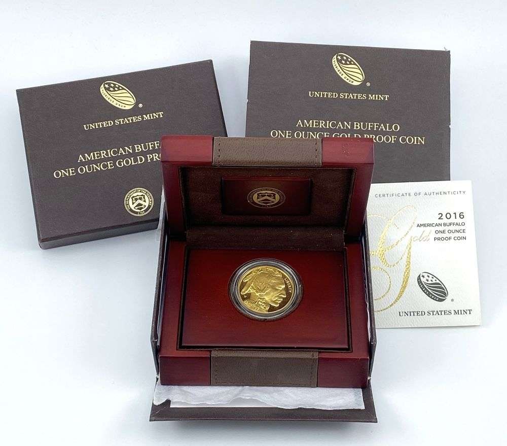 Better Year 2016-W American $50 Buffalo 1 ozt .9999 Gold OGP (1 of 5)