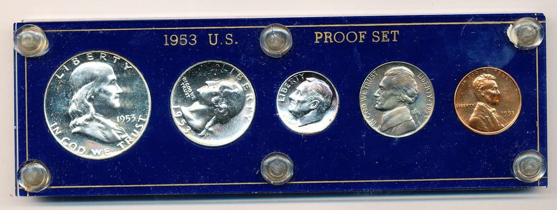 Last Minute! 1953 United States Proof Set (5-coins) (1 of 6)