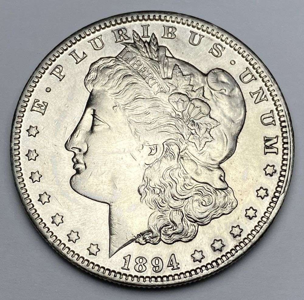 Last Minute! 1894-O Morgan Silver Dollar MS62 Details: Winner shall receive the exact coin shown here. (RR/LRB)