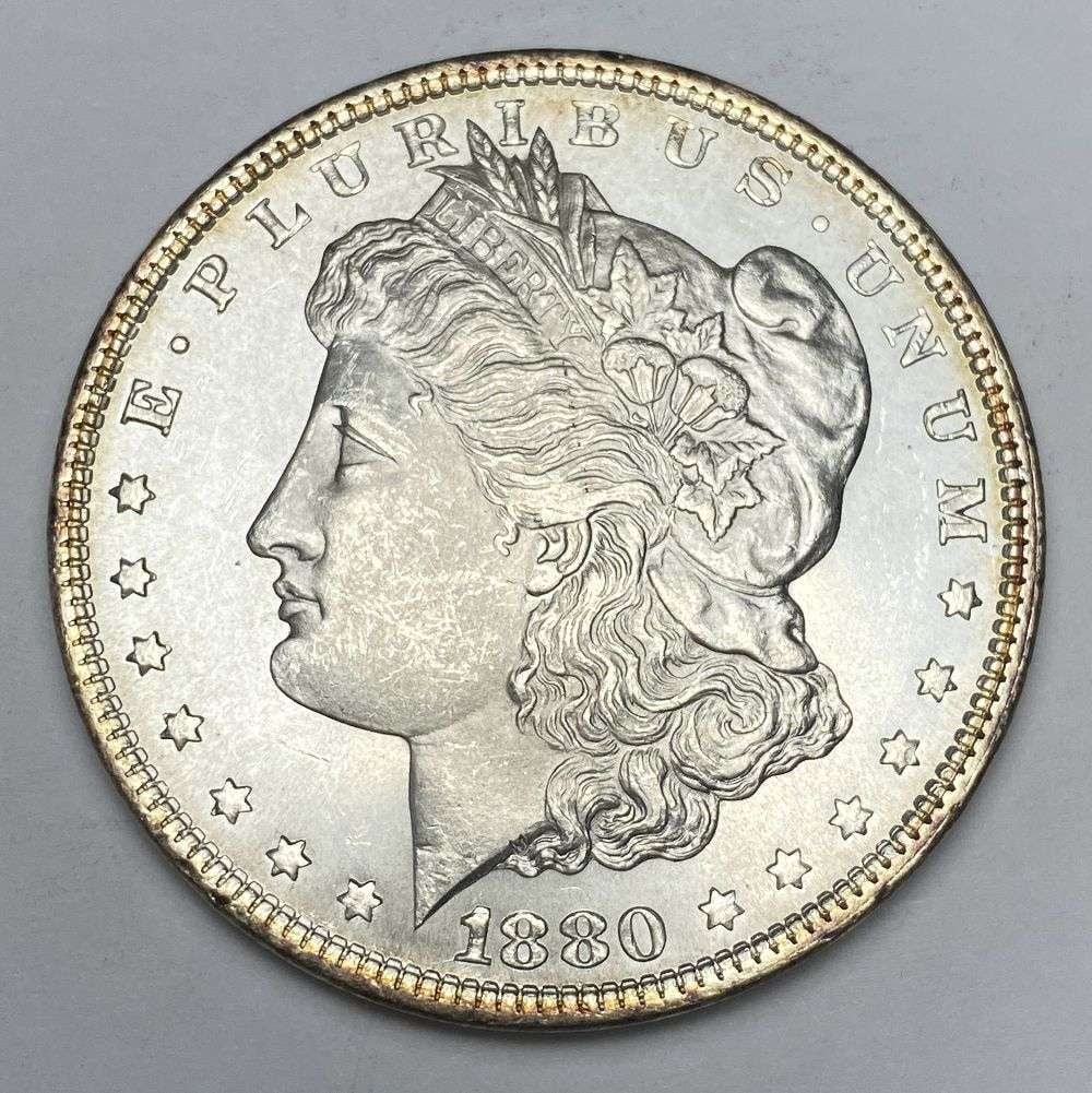 Last Minute! 1880 Morgan Silver Dollar MS66 (1 of 2)