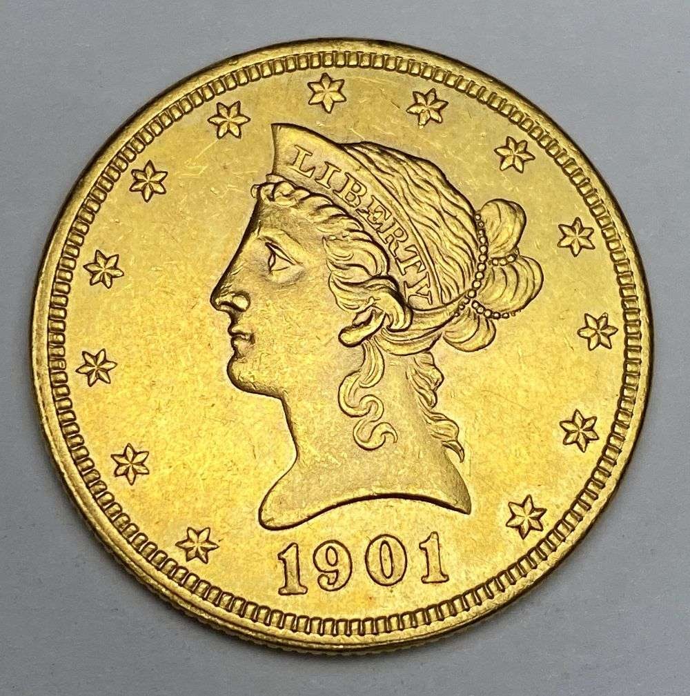 Last Minute! 1901 Gold $10 Liberty Head MS64 (1 of 2)