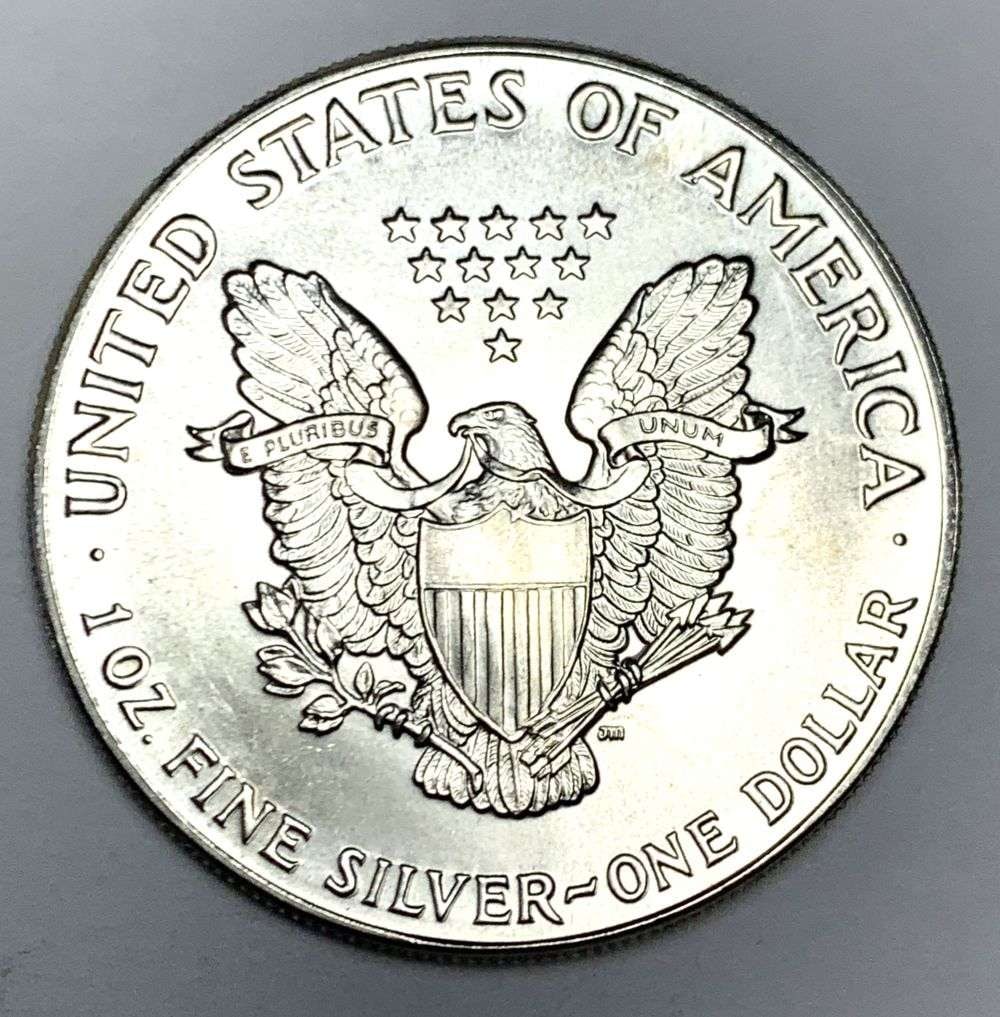 First Year 1986 American Silver Eagle - 2