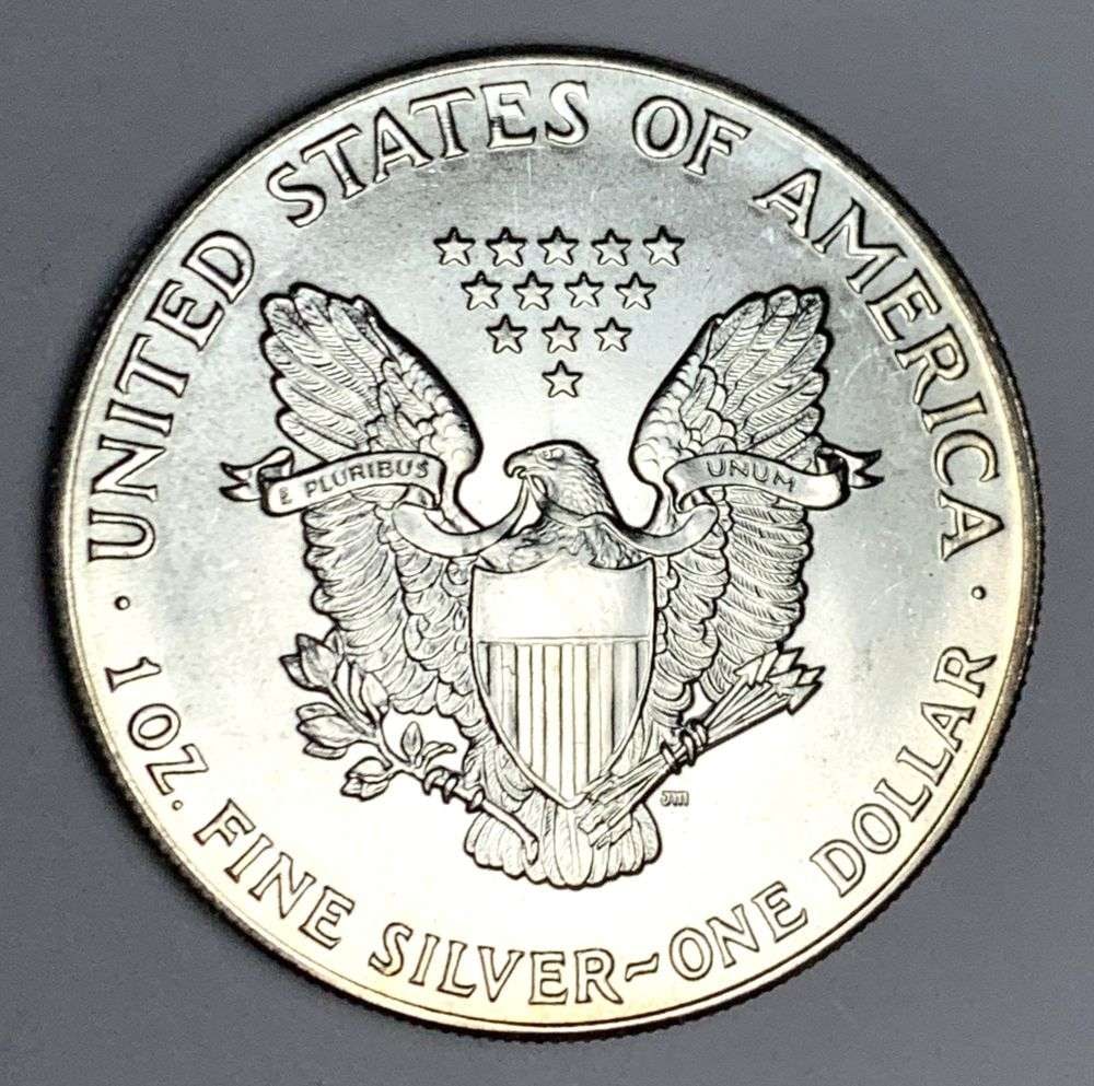 First Year 1986 American Silver Eagle - 2