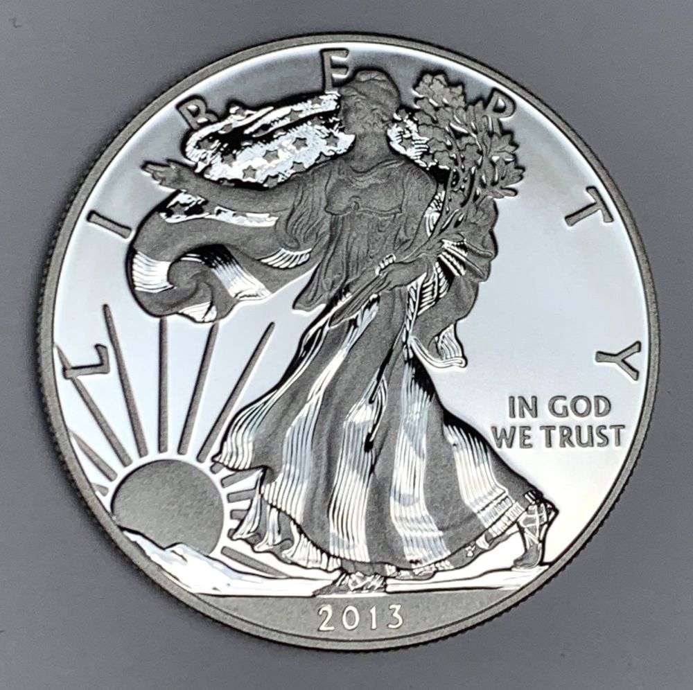 2013-W American Silver Eagle Rev. PF (1 of 2)
