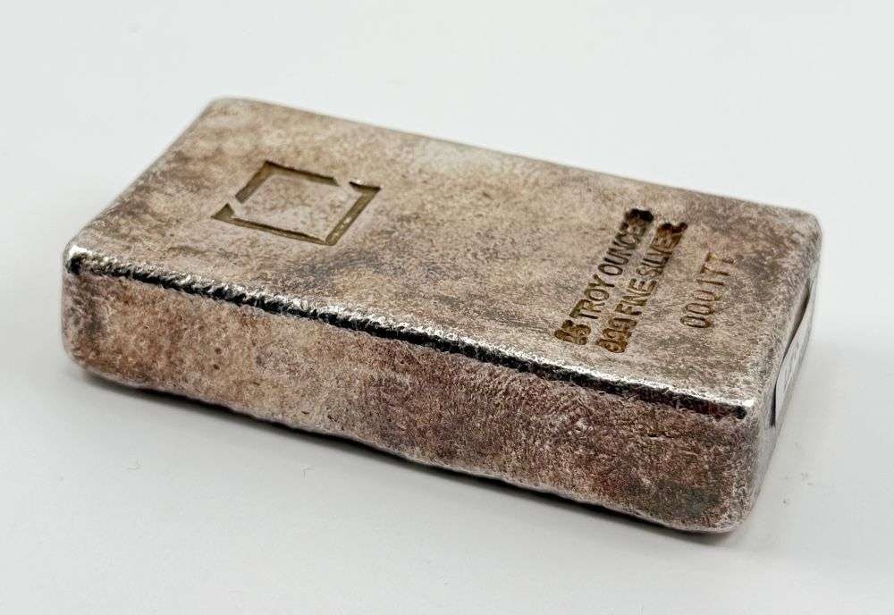 Extremely Rare & Unusual Low Serial Number 25 ozt .999 Silver Bar (1 of 5)
