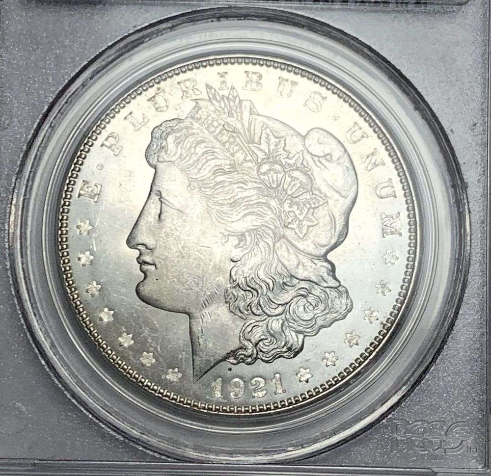 1921-D Morgan Silver Dollar PCGS MS64 (1 of 4)