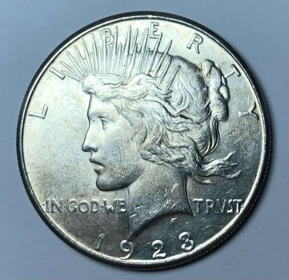 1923-S Peace Silver Dollar MS63 (1 of 2)