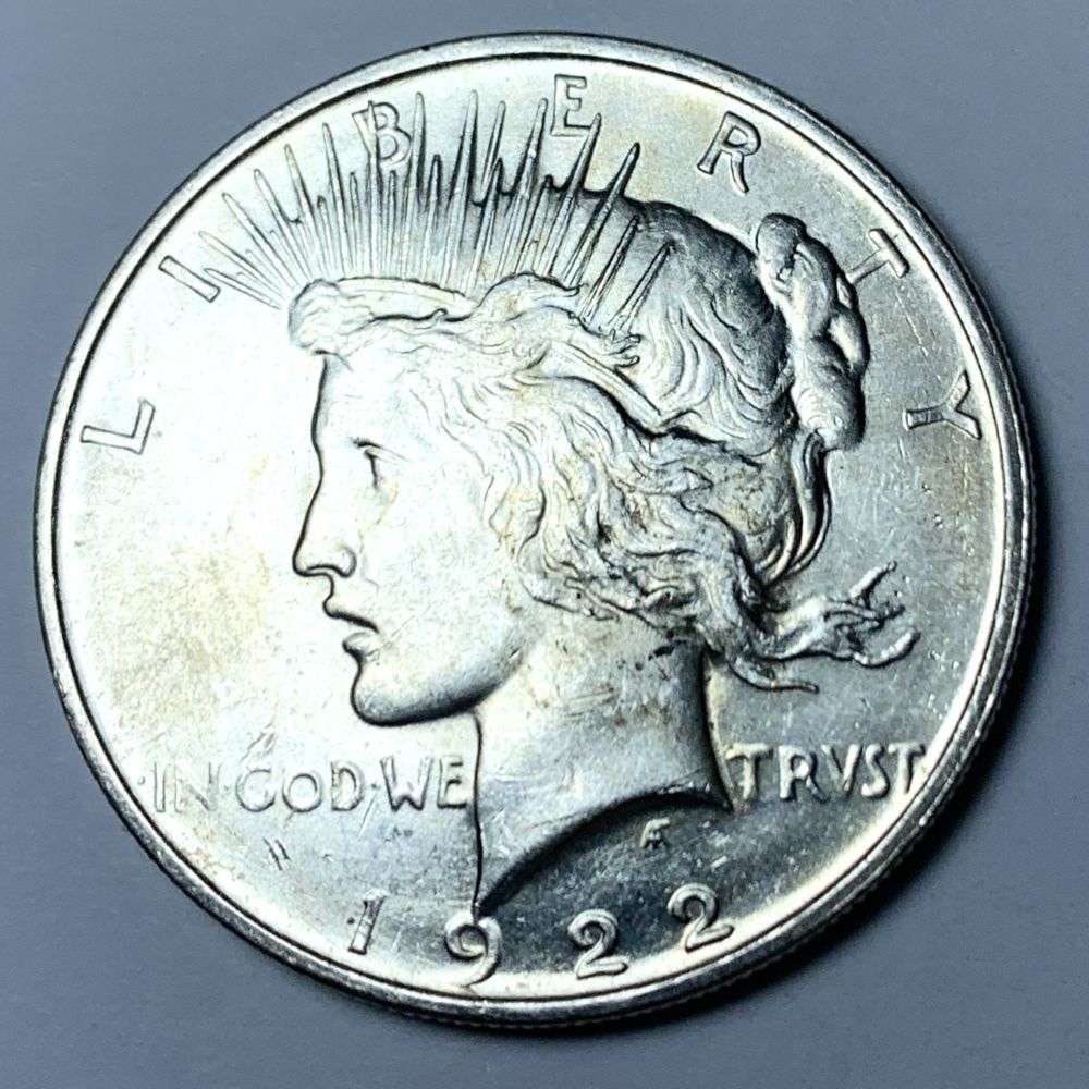 1922-D Peace Silver Dollar MS63 (1 of 2)