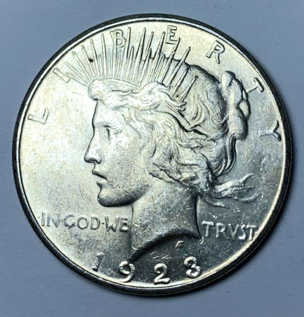 1923-S Peace Silver Dollar MS63 (1 of 2)