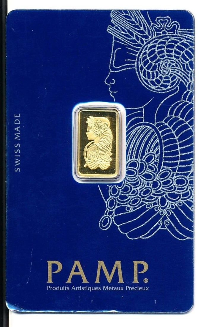 Lady Fortuna Pamp Suisse 2.5g .9999 Gold Bar (1 of 4)