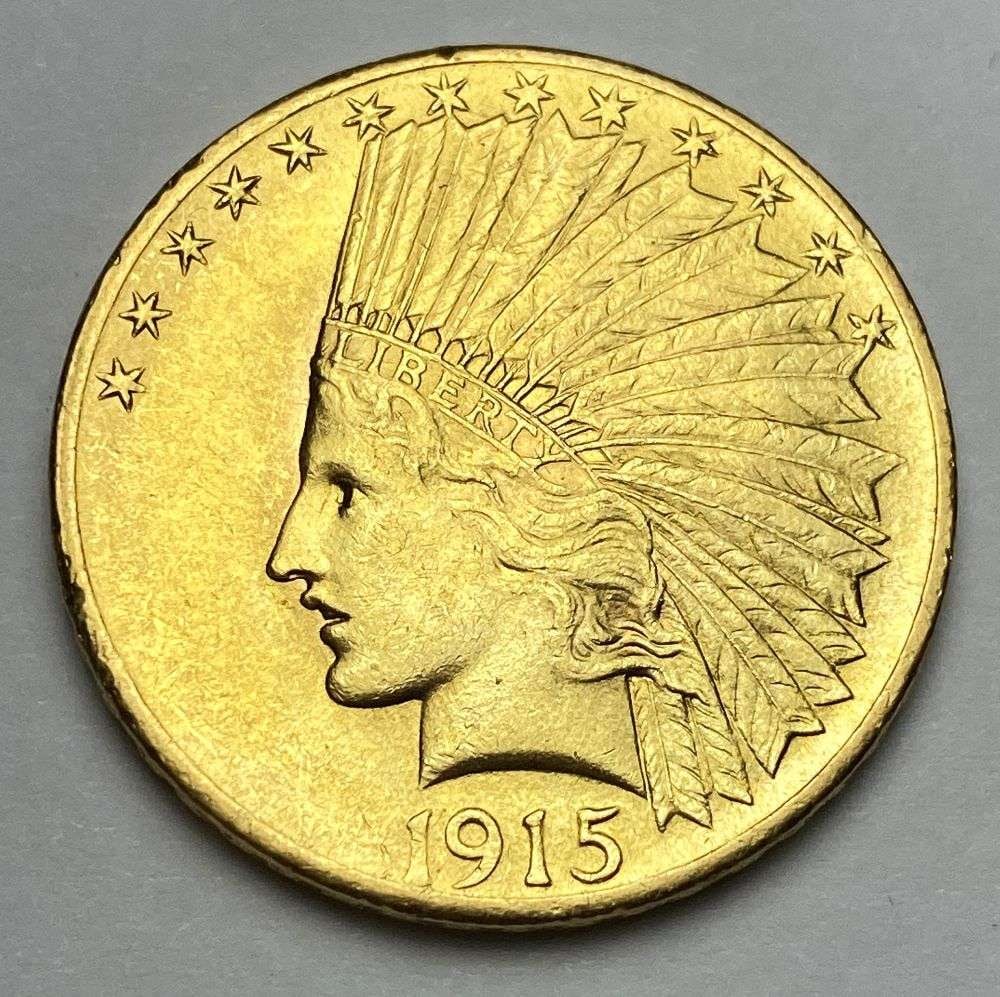 1915 Gold $10 Indian Head MS64 (1 of 2)