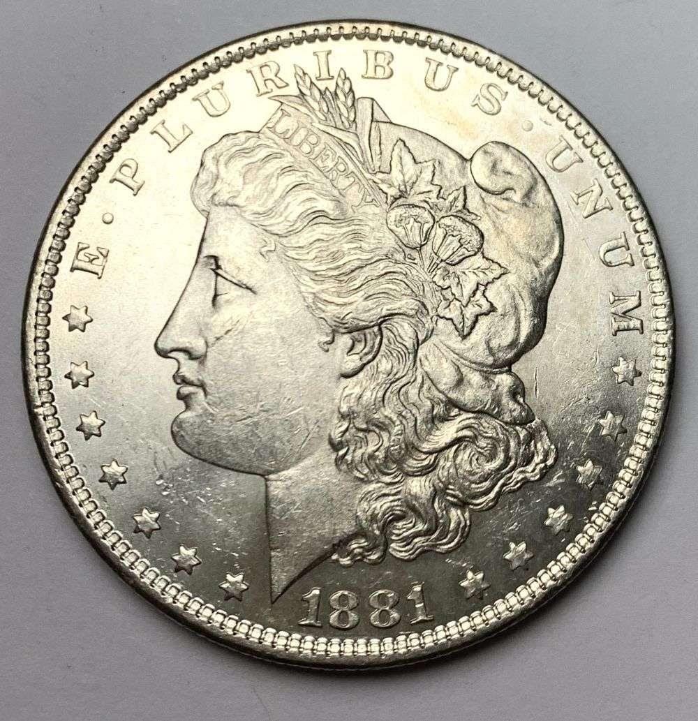 1881-O Morgan Silver Dollar MS64 (1 of 2)