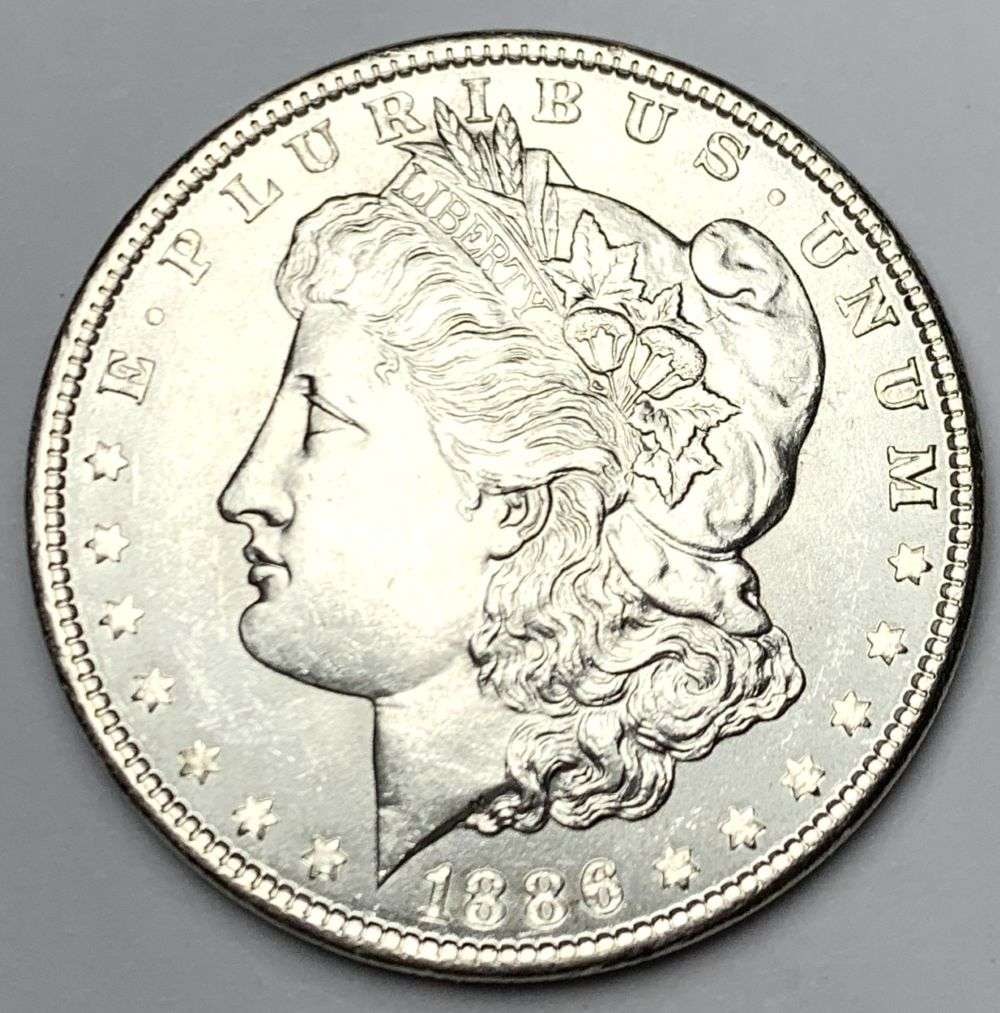 1886 Morgan Silver Dollar MS65 (1 of 2)
