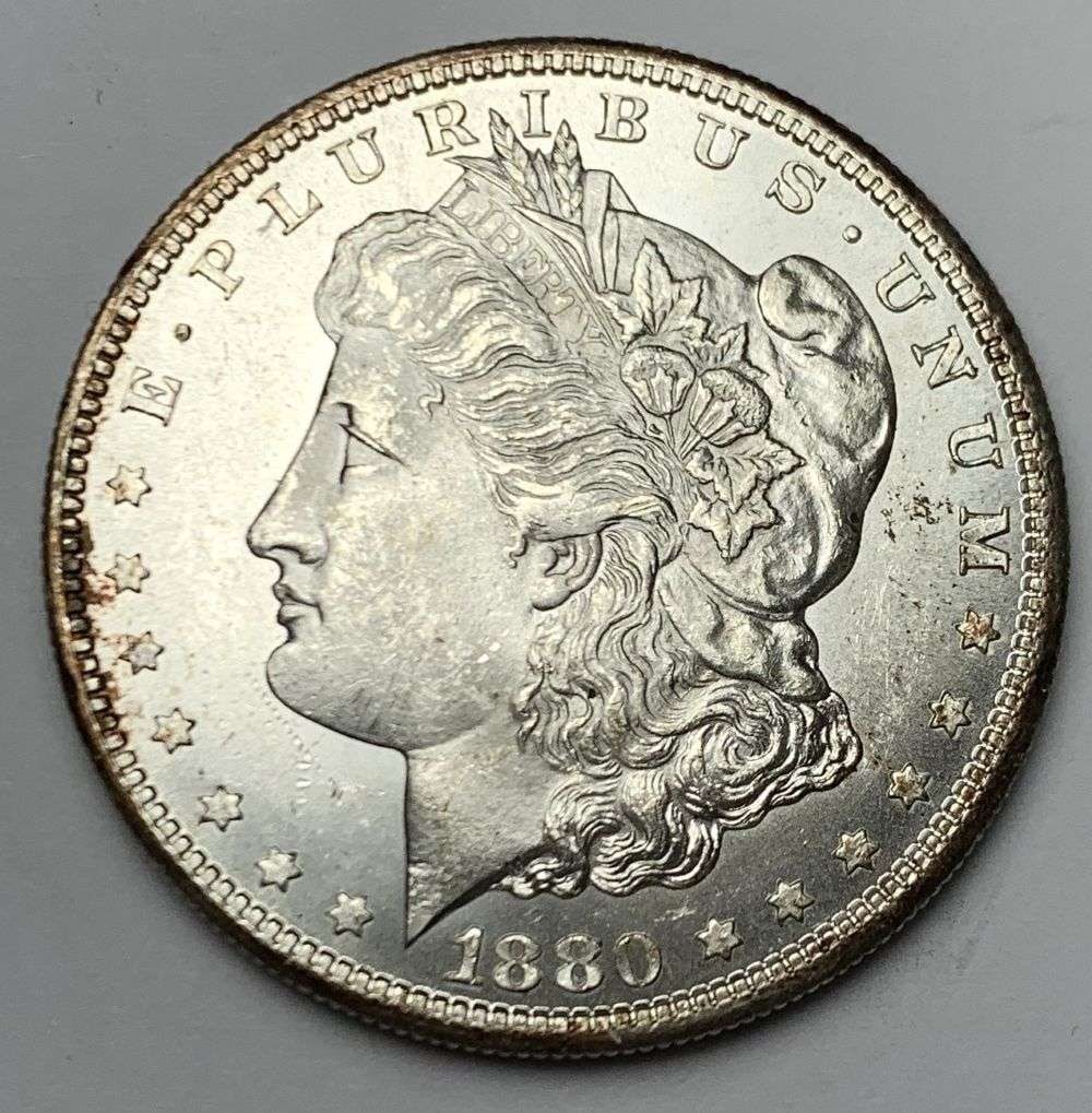 1880-S Morgan Silver Dollar MS64 (1 of 2)