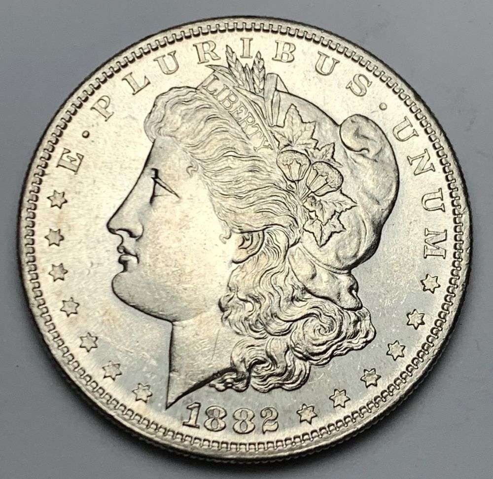 1882-S Morgan Silver Dollar MS65 (1 of 2)