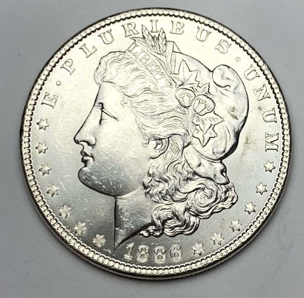 1886 Morgan Silver Dollar MS65 (1 of 2)