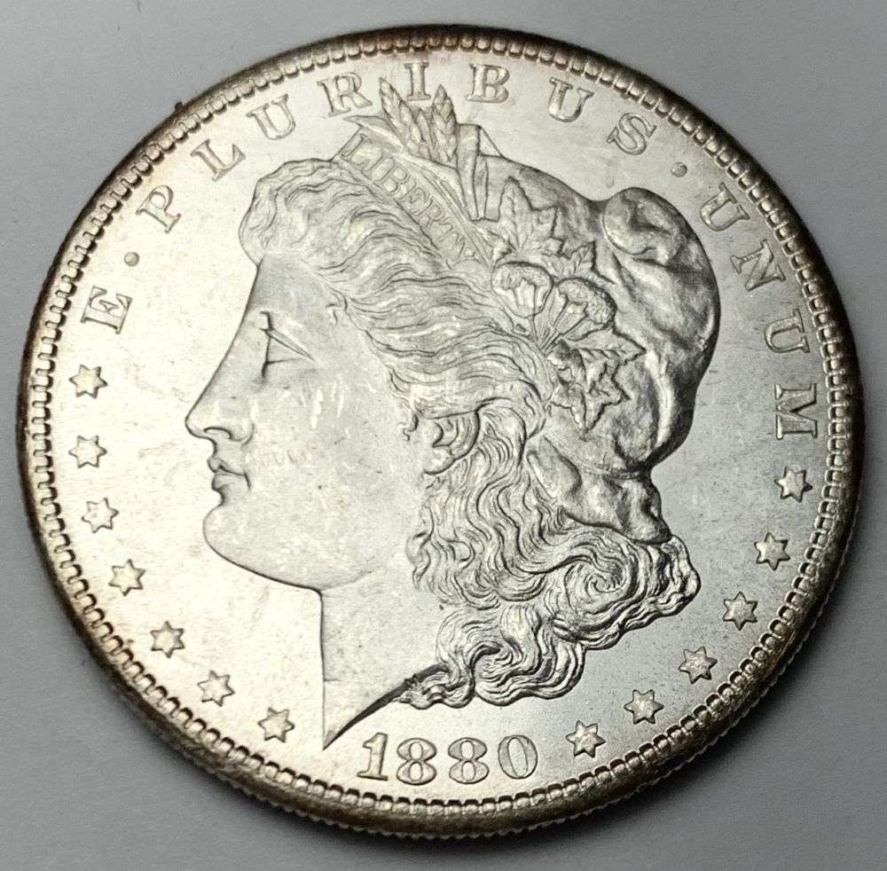 1880-S Morgan Silver Dollar MS64 (1 of 2)