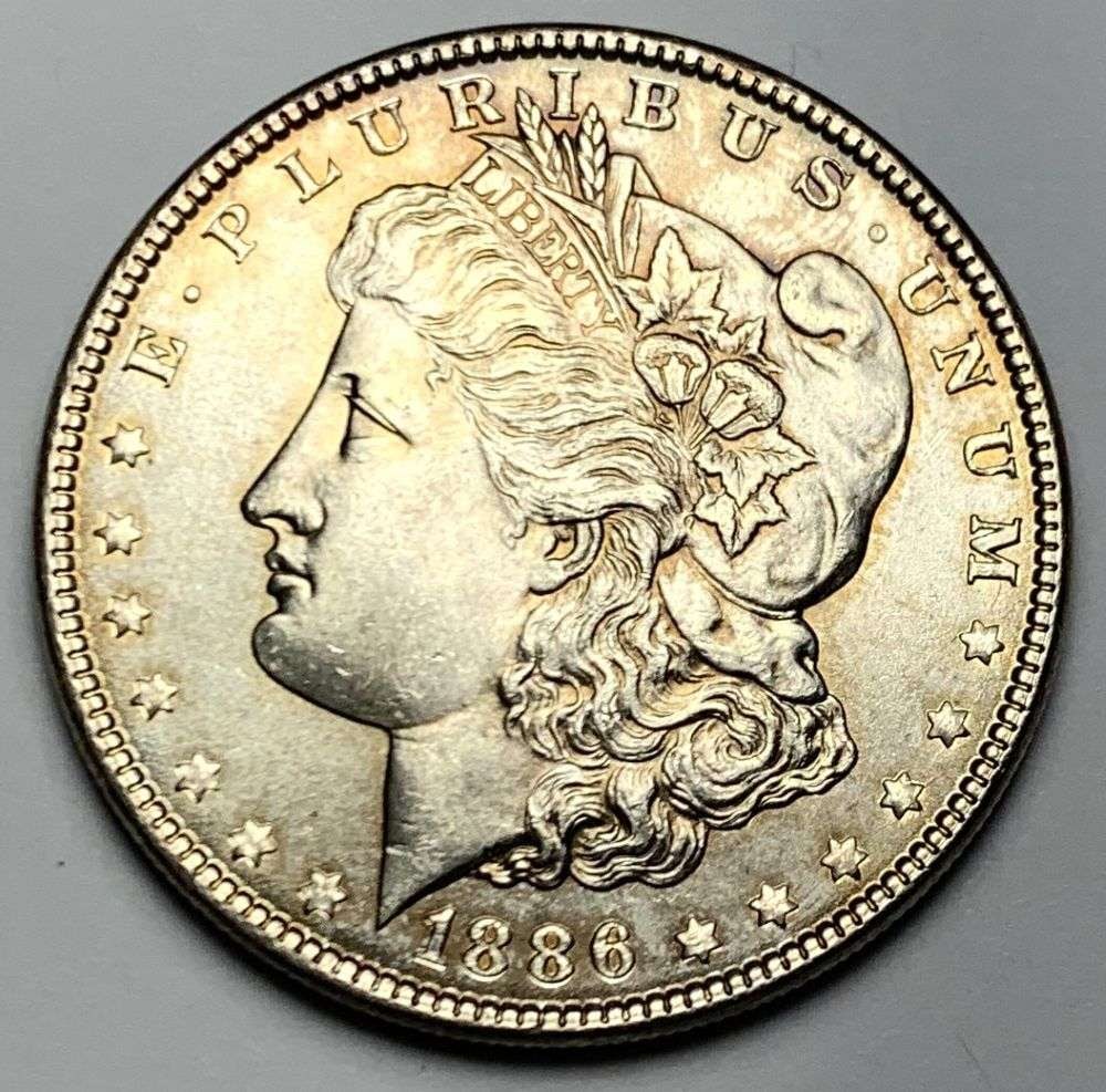 1886 Morgan Silver Dollar MS65 (1 of 2)