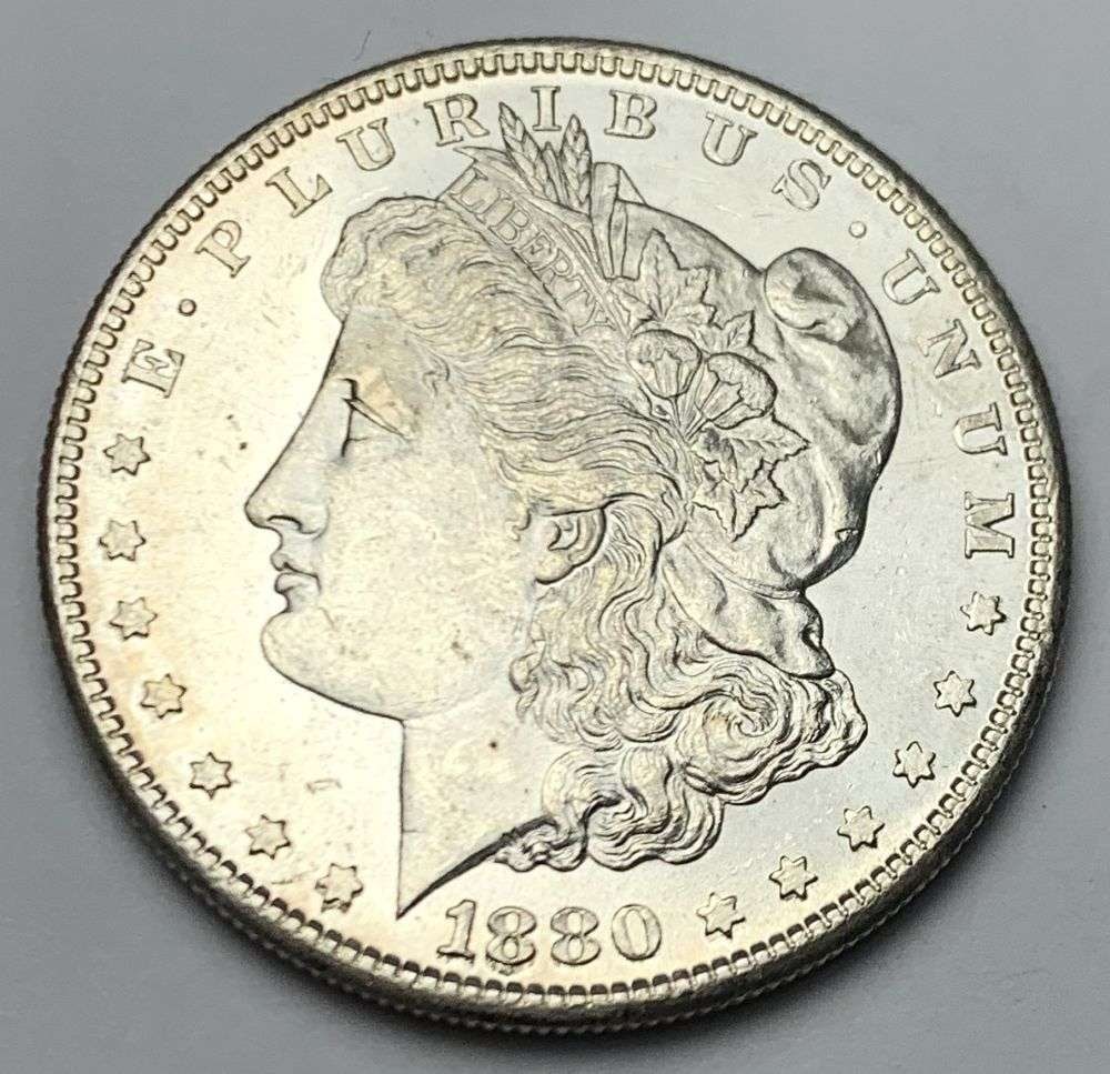 1880-S Morgan Silver Dollar MS64 (1 of 2)