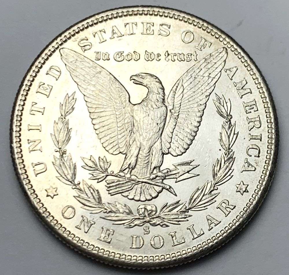 1880-S Morgan Silver Dollar MS64 - 2