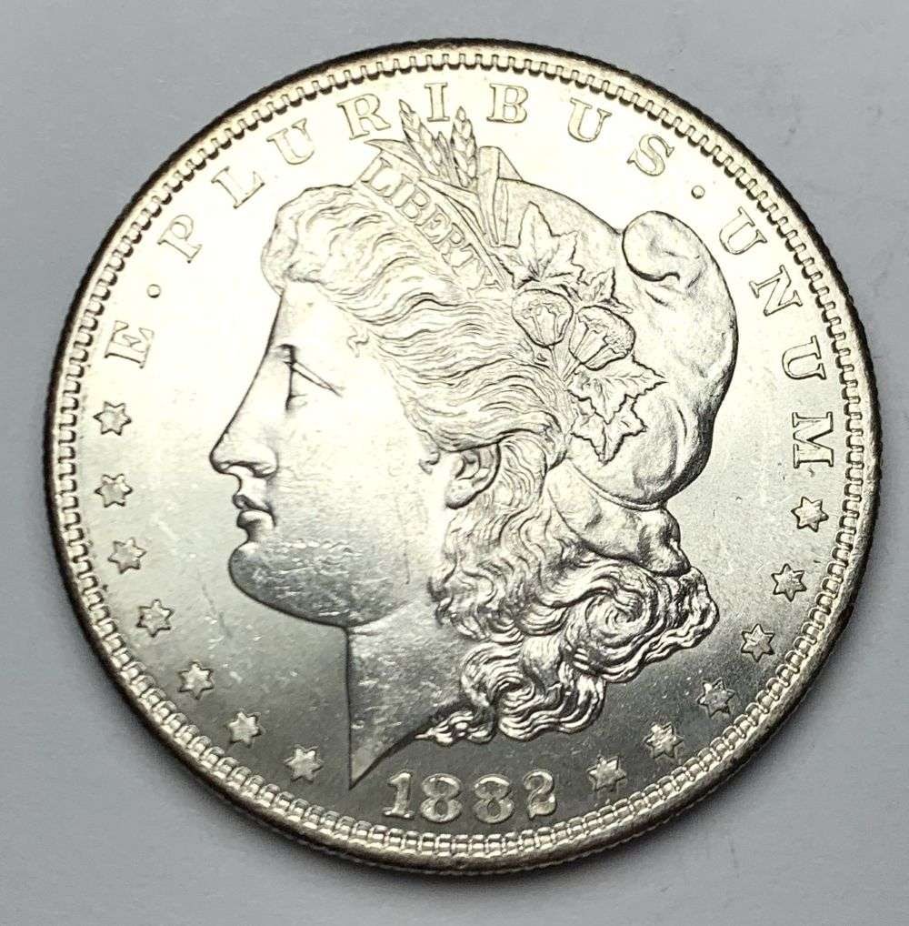 1882-S Morgan Silver Dollar MS64 (1 of 2)