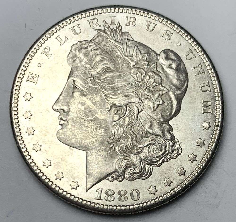 1880-S Morgan Silver Dollar MS64 (1 of 2)