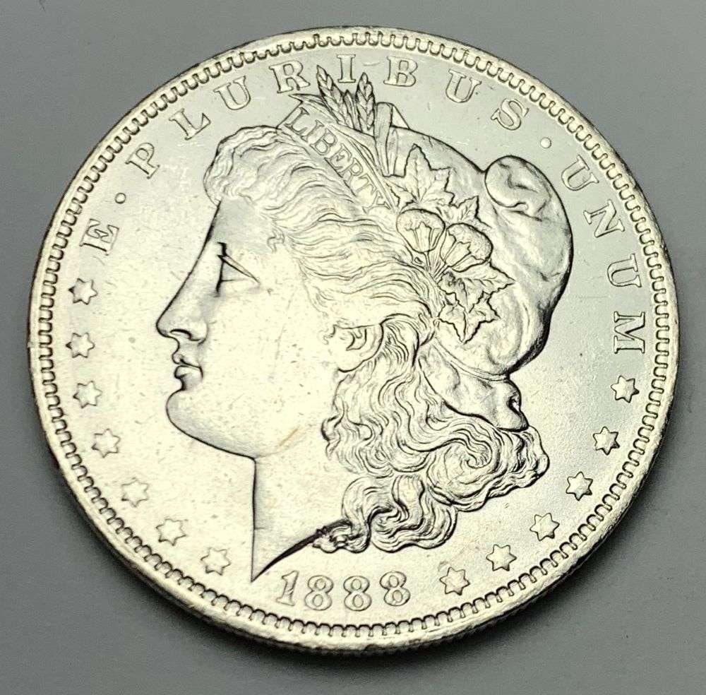 1888-O Morgan Silver Dollar MS64 (1 of 2)