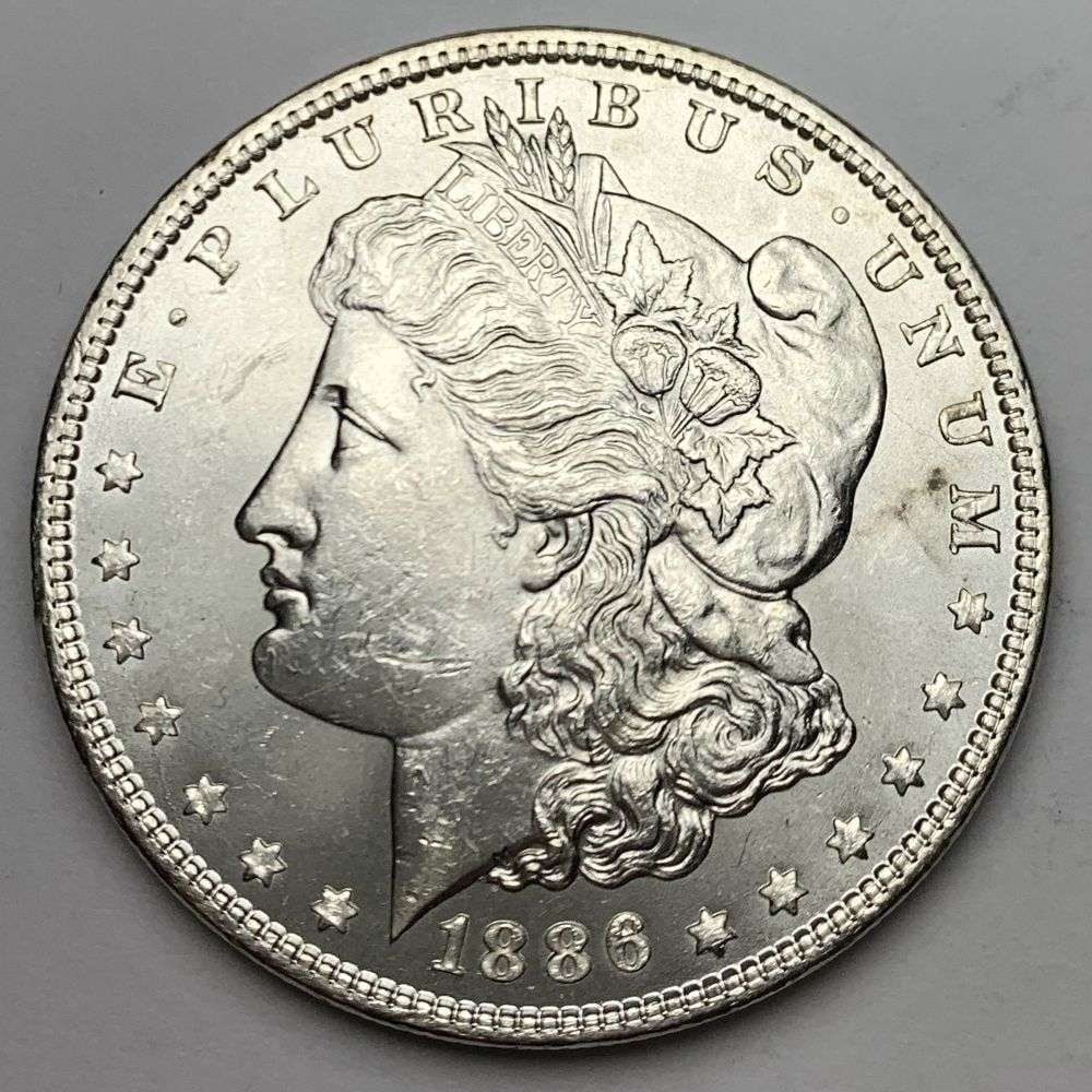 1886 Morgan Silver Dollar MS64 (1 of 2)