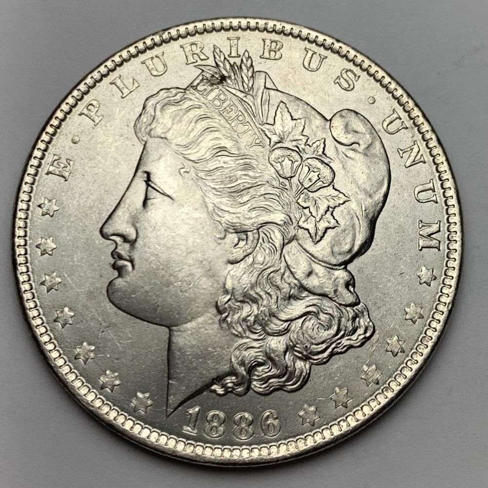 1886 Morgan Silver Dollar MS64 (1 of 2)