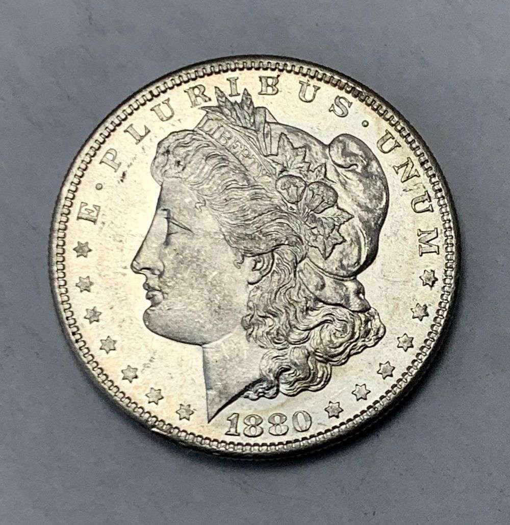 1880-S Morgan Silver Dollar MS64 (1 of 2)