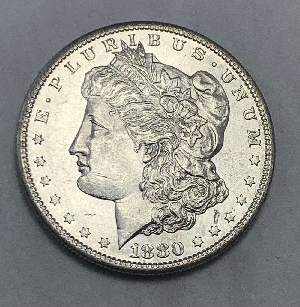 1880-S Morgan Silver Dollar MS64 (1 of 2)