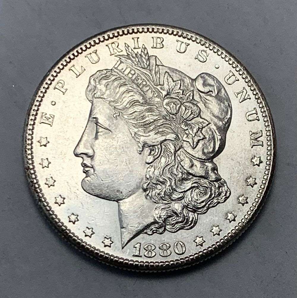 1880-S Morgan Silver Dollar MS64 (1 of 2)