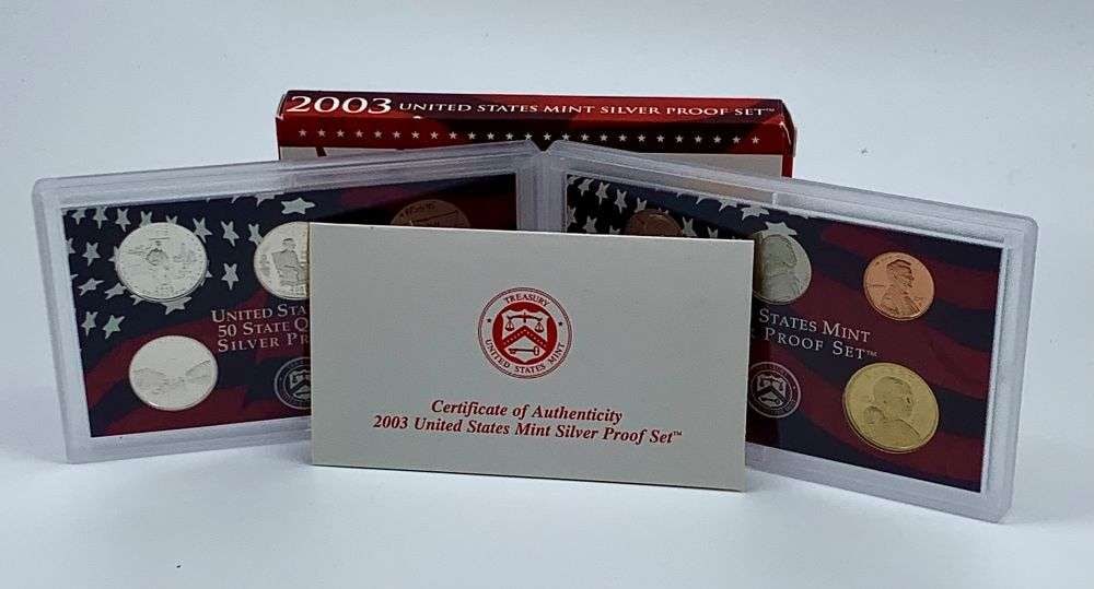 2003 United States Silver Proof Set (10-coins) (1 of 4)