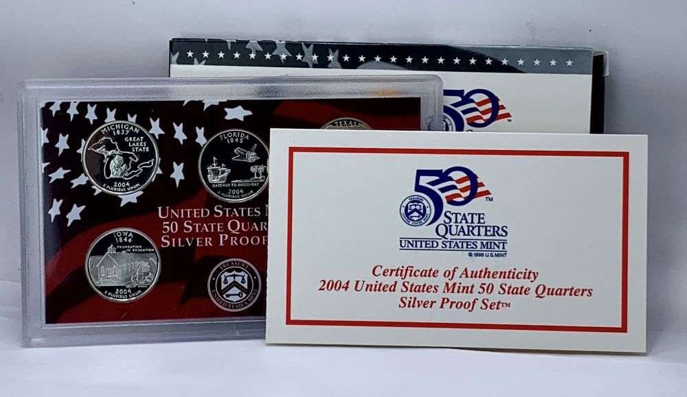 2004 United States Silver Proof Set (5-coins) (1 of 4)