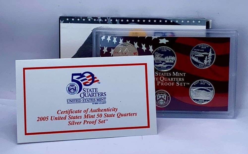 2005 United States Silver Proof Set (5-coins) (1 of 4)