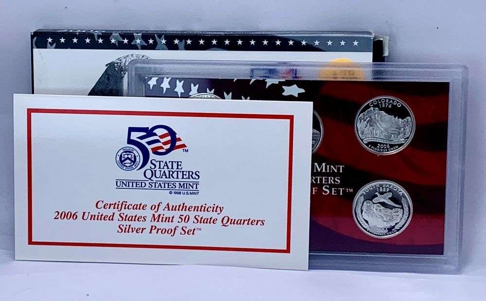 2006 United States Silver Proof Set (5-coins) (1 of 4)