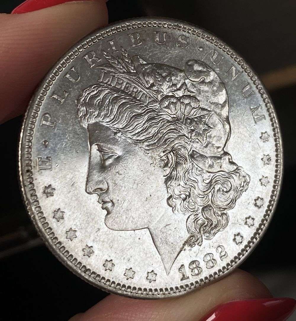 1882-S Morgan Silver Dollar MS65 PL (1 of 4)