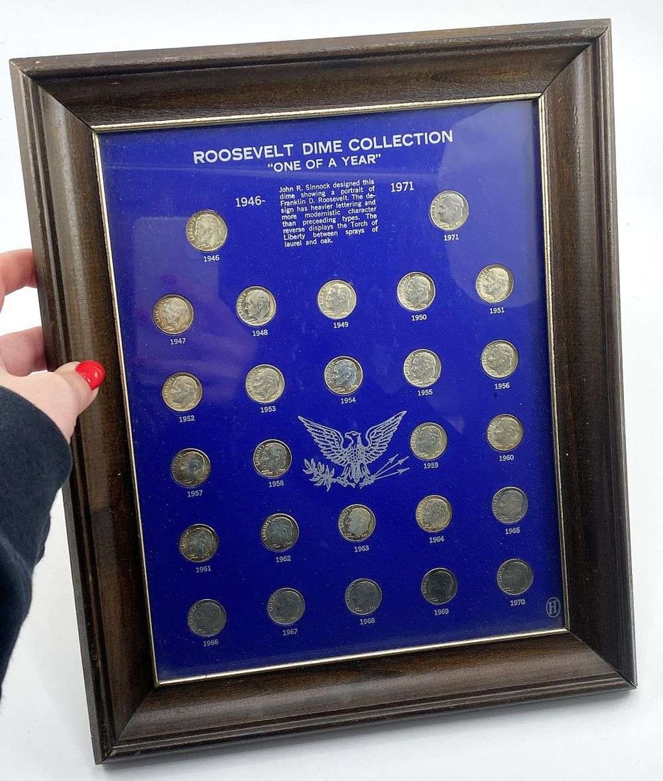 1946-1971 Roosevelt Dime Collection (26-coins) (1 of 7)