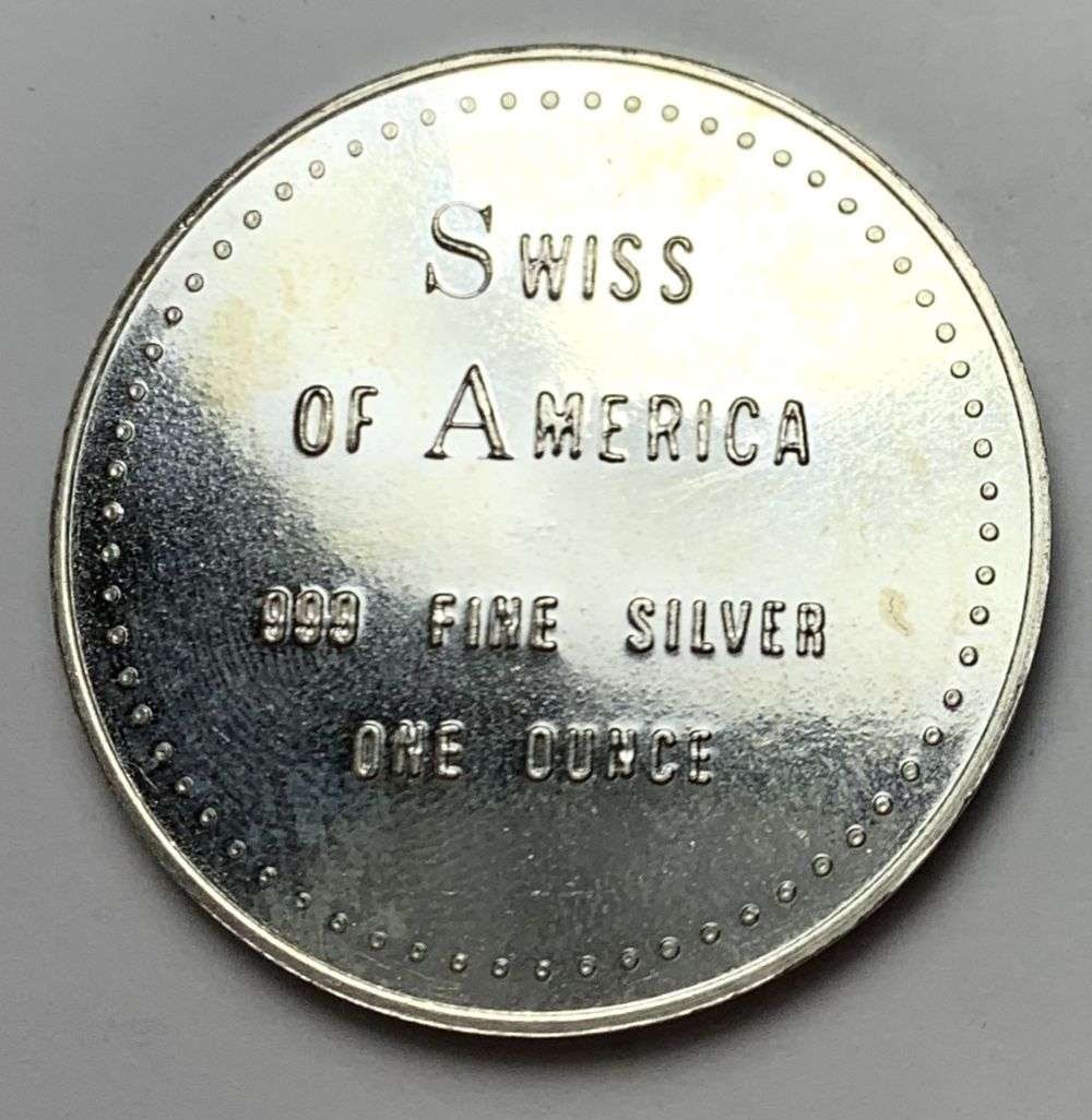 Roll (20-coins) Swiss Of America 1 ozt .999 Silver (1 of 3)