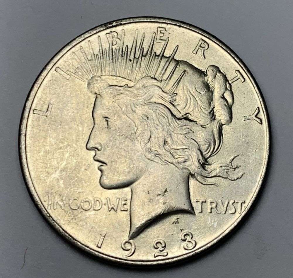 1923-D Peace Silver Dollar MS63 (1 of 2)