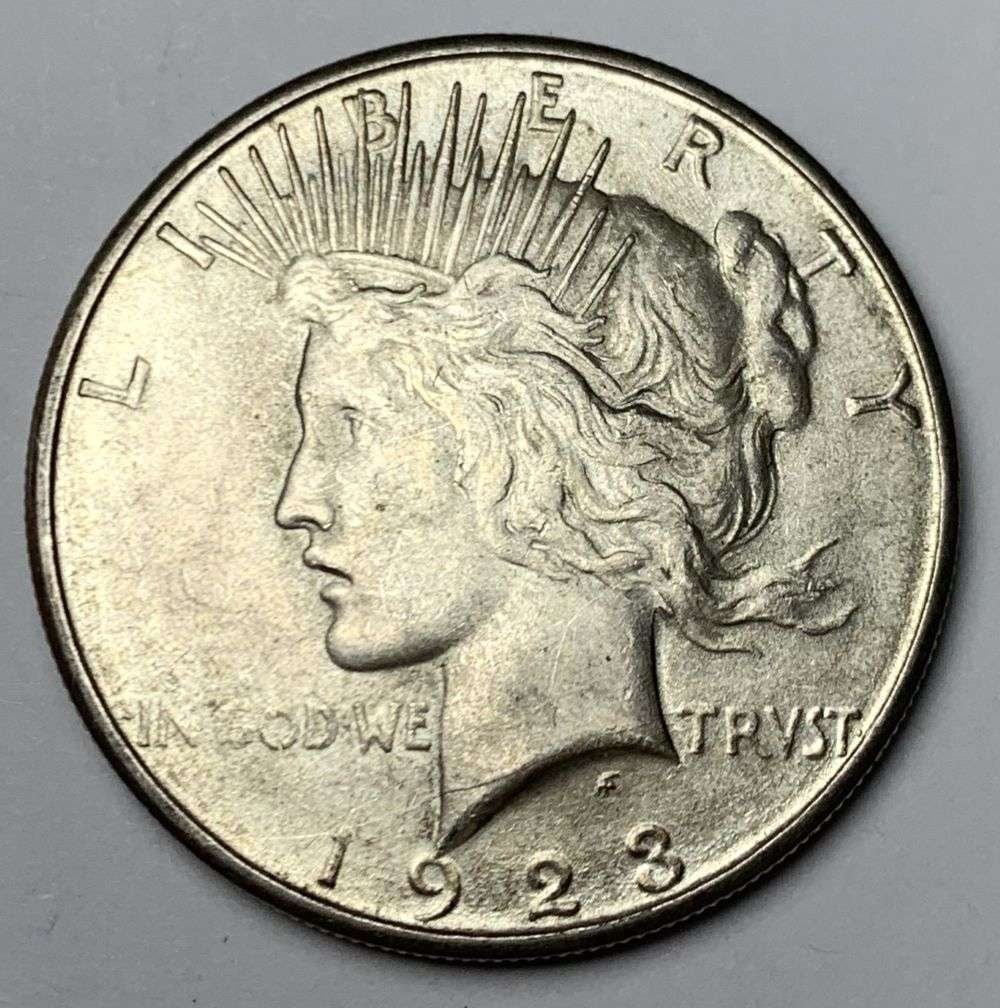 1923-S Peace Silver Dollar MS63 (1 of 2)